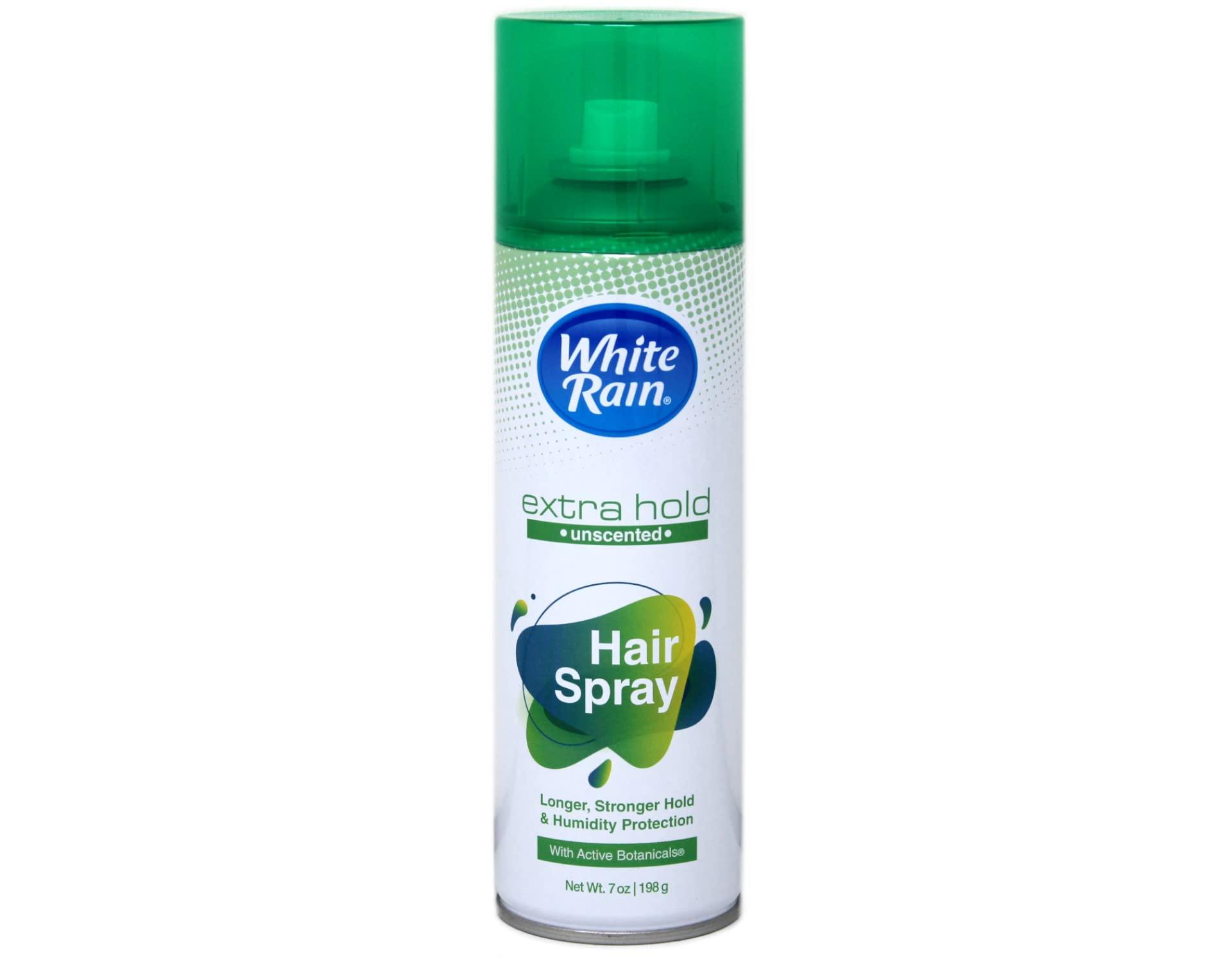 White Rain Aerosol Hairspray Unscented Extra Hold 7 Oz