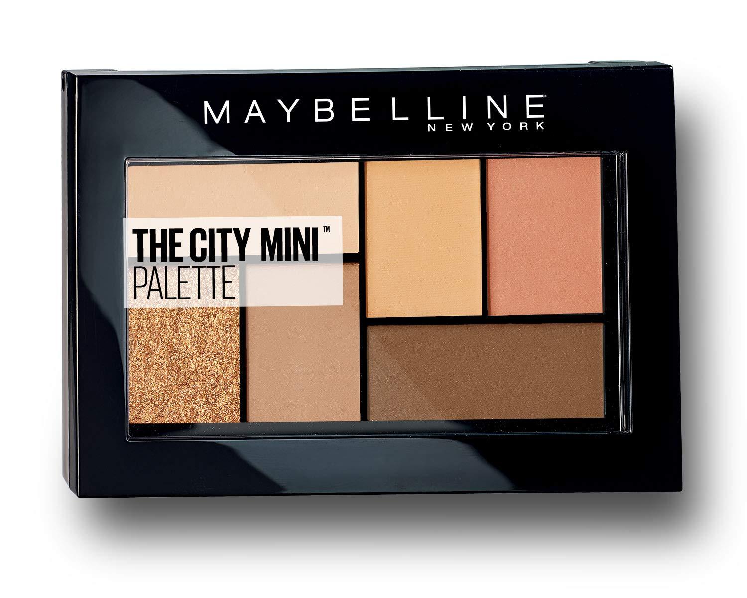 Maybelline New York Eyeshadow Palette - The City Mini Palette - Cocoa City (550) - 6 Colors 50 Cocoa City 1 piece (1 pack)